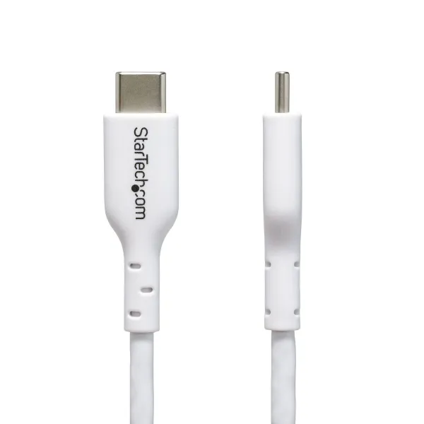 USB-C-kaabel Startech USB2CC1MNCWHE Valge 1 m