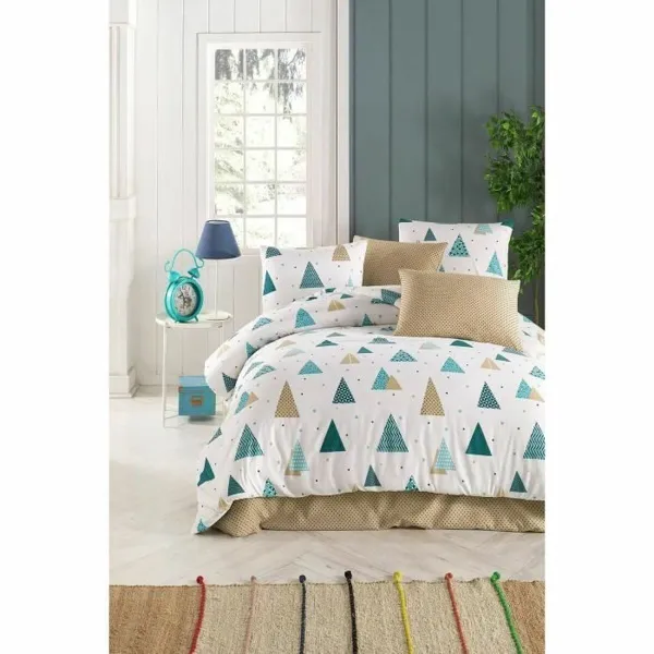 Duvet cover set White Super king 3 Pieces