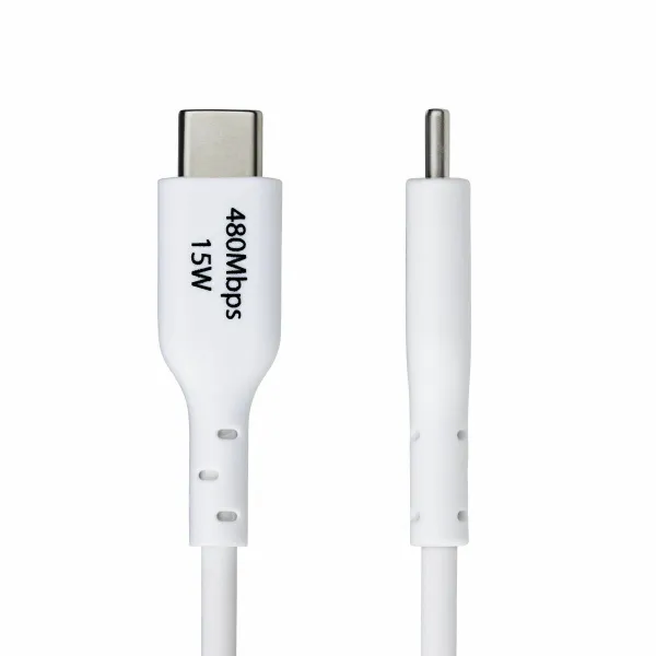USB-Kaapeli Startech USB2AC1MNCWHE Valkoinen 1 m