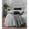 Duvet cover set Grey Super king 3 Pieces