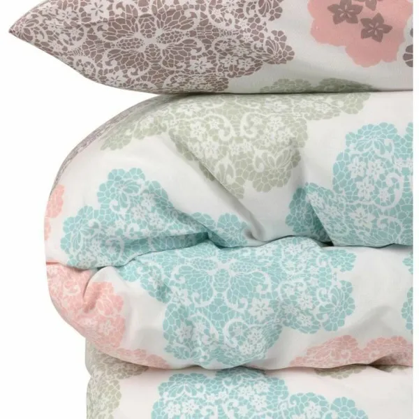 Duvet cover set Turquoise Super king 3 Pieces