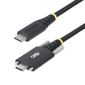 USB Kabelis Startech S2CEPR3M-USBSL-CABLE Melns 3 m