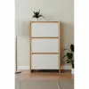 Тумба для обуви Белый Дуб 70 x 25 x 125 cm