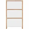 Apavu plaukts Balts Дуб 70 x 25 x 125 cm