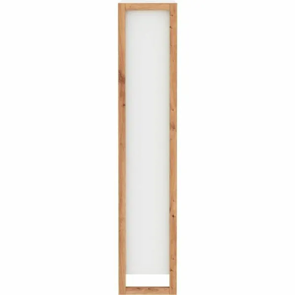 Kenkäteline Valkoinen Ąžuolas 70 x 25 x 125 cm