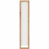 Shoe Rack White Oak 70 x 25 x 125 cm