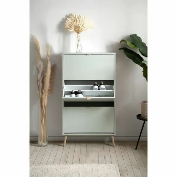 Batų lentyna VIGO 49A Žalia 70 x 24 x 125 cm