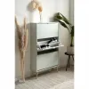 Shoe Rack VIGO 49A Green 70 x 24 x 125 cm