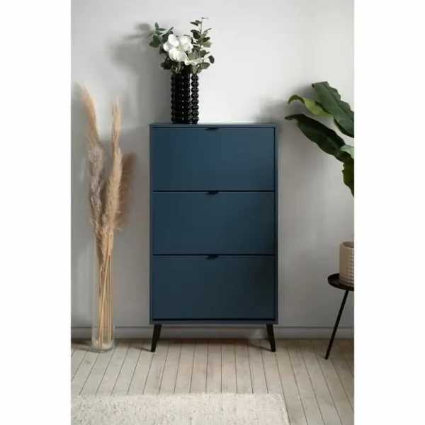Kenkäteline VIGO 49A Sininen 70 x 24 x 125 cm