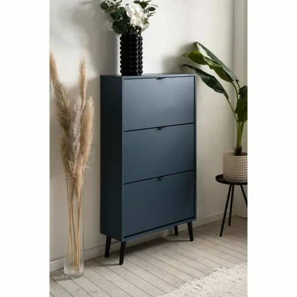 Shoe Rack VIGO 49A Blue 70 x 24 x 125 cm