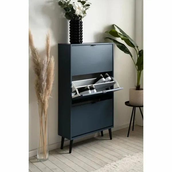 Shoe Rack VIGO 49A Blue 70 x 24 x 125 cm