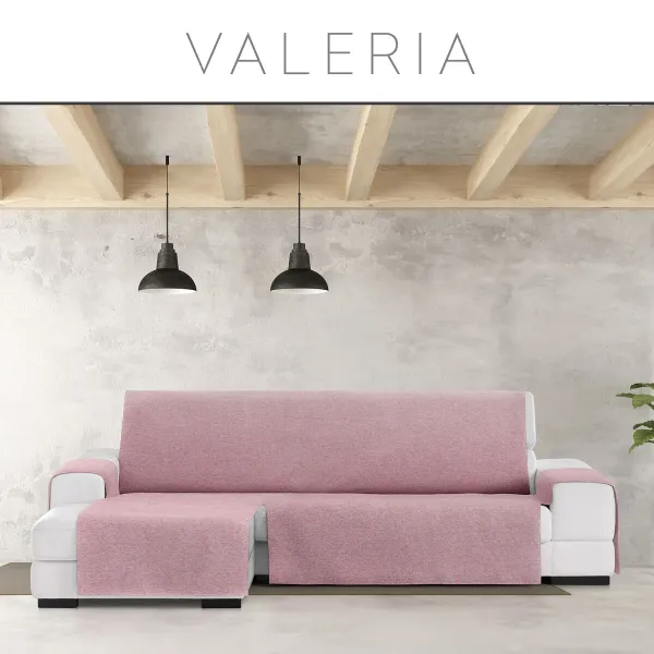 Sofa Cover Eysa VALERIA Pink 100 x 110 x 240 cm