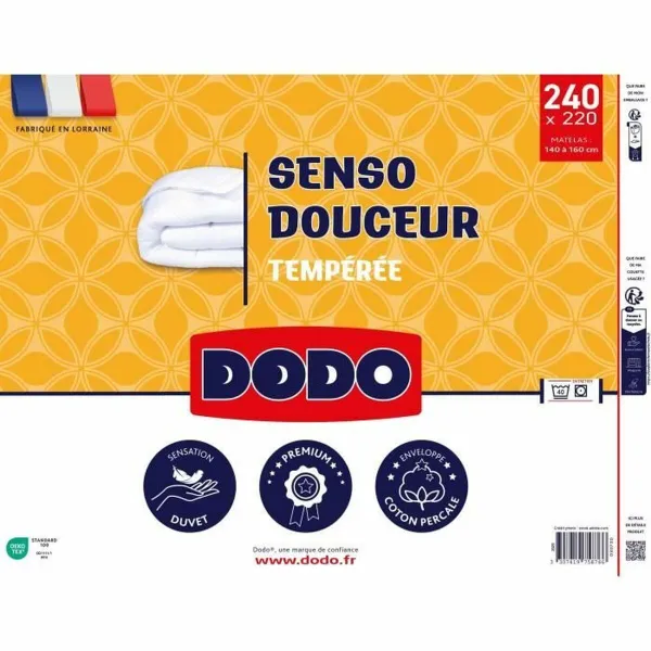Скандинавское наполнение DODO SENSO DOUCEUR Белый 350 g/m² 220 x 240 cm