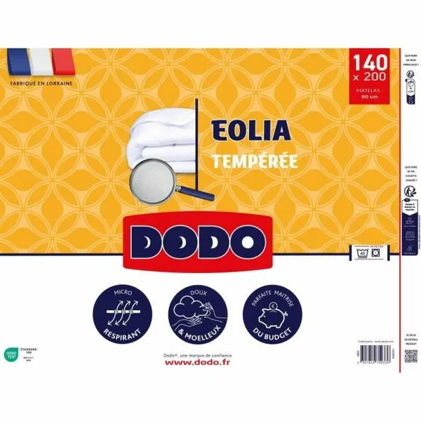 Tekk DODO EOLIA Valge 300 g/m² 140 x 200 cm