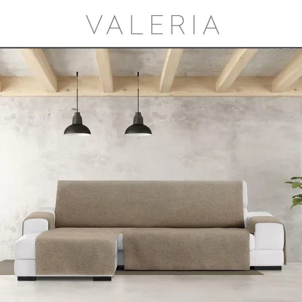 Sofa Cover Eysa VALERIA Beige 100 x 110 x 290 cm