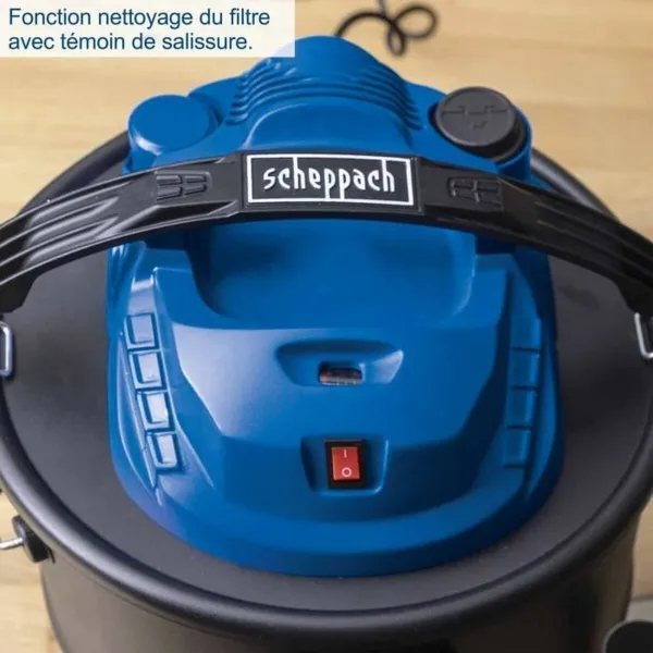 Pelnu Putekļu Sūcējs Scheppach Melns 1300 W 20 L