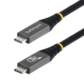 USB Kabelis Startech CC50CM80GUSB4CABLE Melns 50 cm