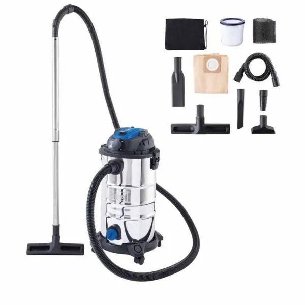 Пылесос для влажной и сухой уборки Scheppach 1500 W 20 kPa 30 L