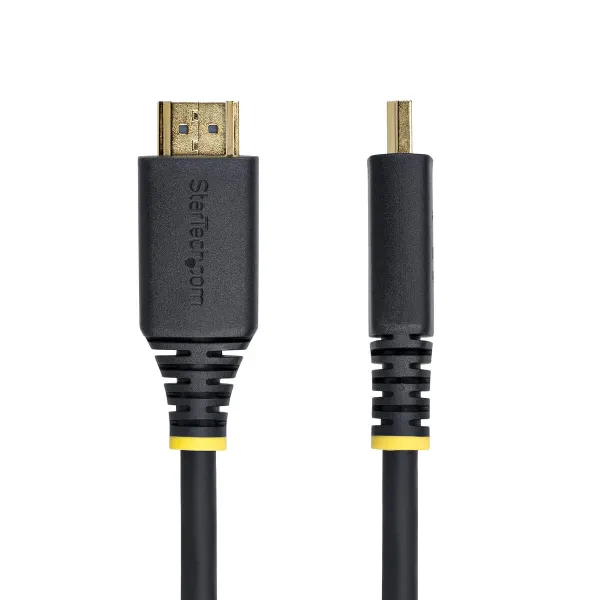 HDMI Kabelis Startech HDMI21-CBL-8K60-2M Melns 2 m