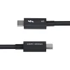 Power Cord Startech TBLT5MM50CM240W Black 50 cm