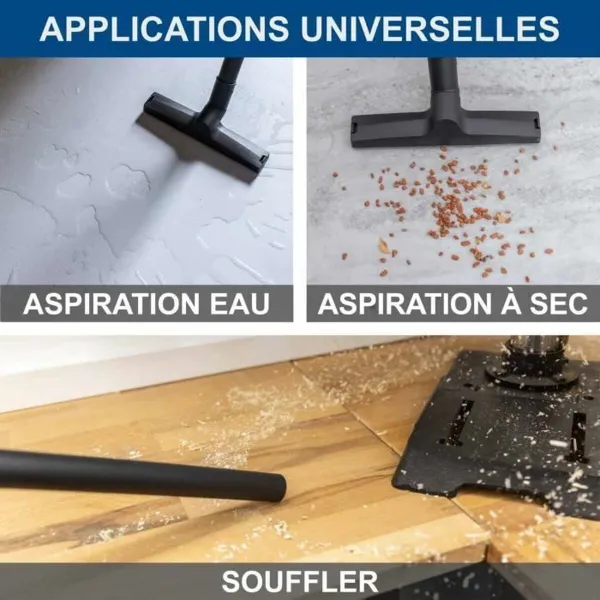 Пылесос для влажной и сухой уборки Scheppach 1200 W 20 kPa 25 L