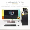 USB-kaabel Startech DP21-3M-DP40-CABLE Must 3 m