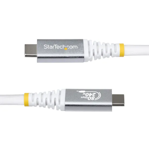 USB-кабель Startech CC1M80GUSB4CABLEW Белый 1 m