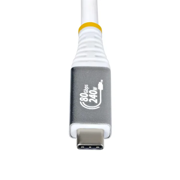 USB-кабель Startech CC1M80GUSB4CABLEW Белый 1 m