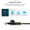 UTP Category 6 Rigid Network Cable Startech N6PAT25CMBLS Blue 25 cm