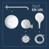 Dušikolonn Grohe Hall 31 cm