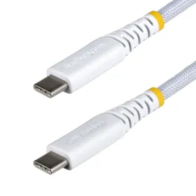 USB Kabelis Startech USB2CC30CMNCBRWH Balts