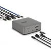USB Centrmezgls Startech 215UE-TB5USB4DOCK Pelēks