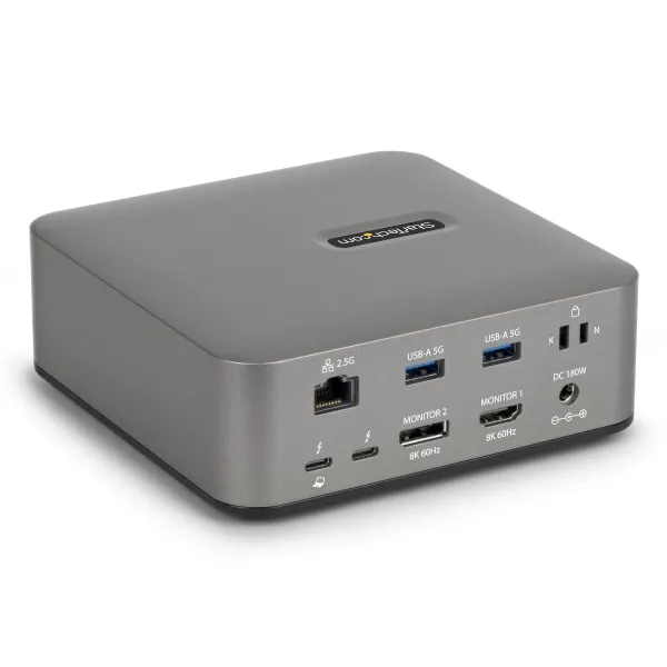 USB Centrmezgls Startech 215UE-TB5USB4DOCK Pelēks