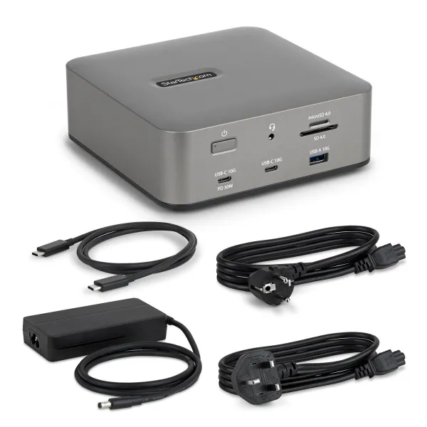 USB Centrmezgls Startech 215UE-TB5USB4DOCK Pelēks
