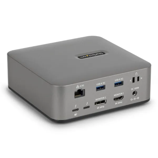 USB Centrmezgls Startech 215UE-TB5USB4DOCK Pelēks