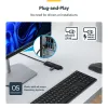 USB Centrmezgls Startech H5A4A-USB-HUB-2 Melns