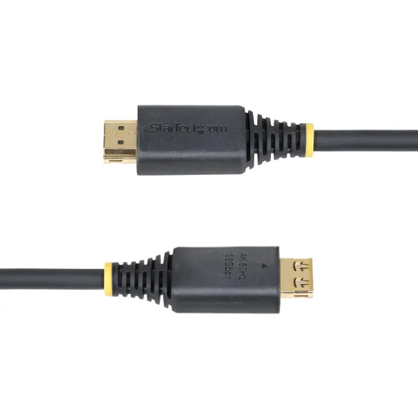 HDMI-kaapeli Startech HDMI2-CABLE-GRIP-1M Musta 1 m