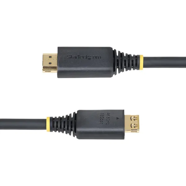 HDMI Kabelis Startech HDMI2-CABLE-GRIP-5M Melns 5 m