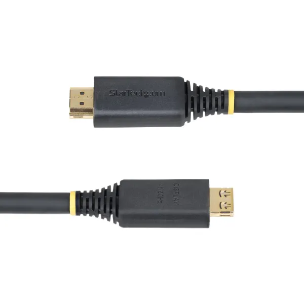 HDMI Kabelis Startech HDMI2-CABLE-GRIP-15M Melns