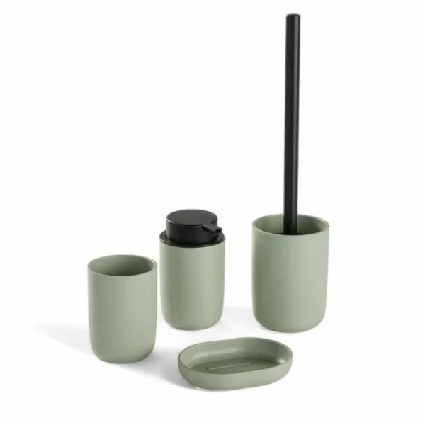 Dušas Komplekts TODAY HOY Zaļš Plastmasa Moderns 4 Daudzums (4 gb.)