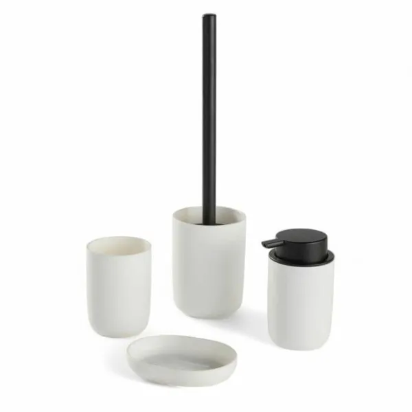 Dušas Komplekts TODAY HOY Balts Plastmasa Moderns 4 Daudzums (4 gb.)
