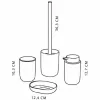 Dušas Komplekts TODAY HOY Balts Plastmasa Moderns 4 Daudzums (4 gb.)