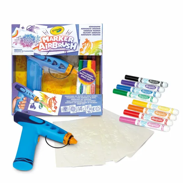 Набор для рисования Crayola Marker Airbrush