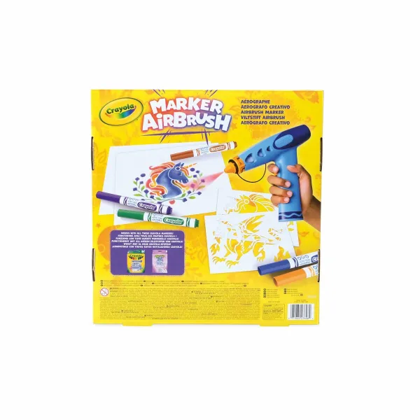 Набор для рисования Crayola Marker Airbrush