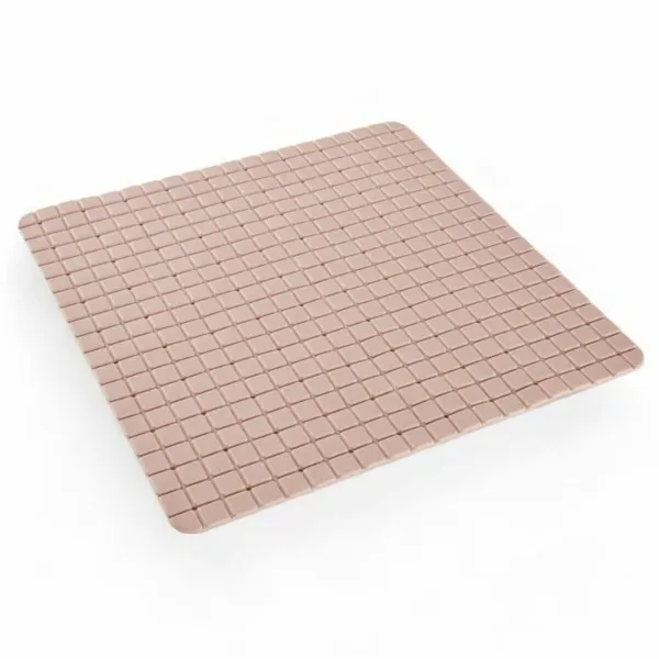 Neslīdošs dušas paklājs TODAY Rozā 50 x 50 cm PVC