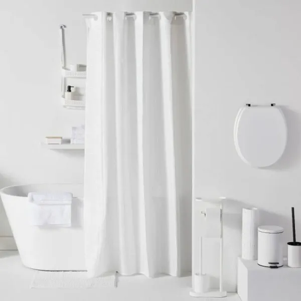 Luistamaton suihkumatto TODAY HOY - UTILITY 50 x 50 cm Valkoinen PVC