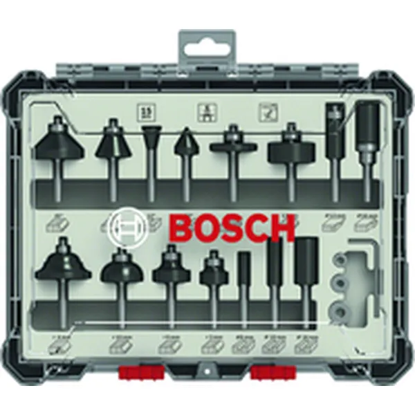 Ritinių rinkinys BOSCH 2607017471 Metalinis 15 Dalys