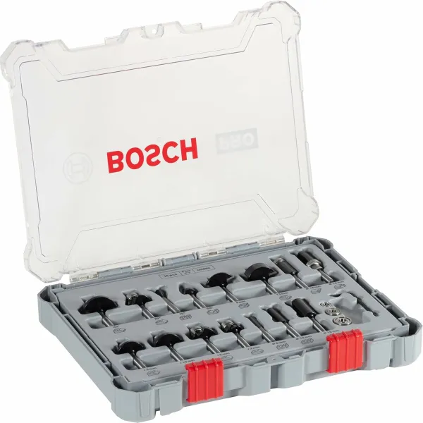 Ritinių rinkinys BOSCH 2607017471 Metalinis 15 Dalys