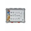 Ritinių rinkinys BOSCH 2607017471 Metalinis 15 Dalys