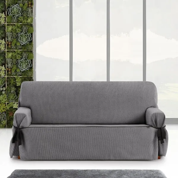 Sofa Cover Eysa MID Grey 100 x 110 x 230 cm